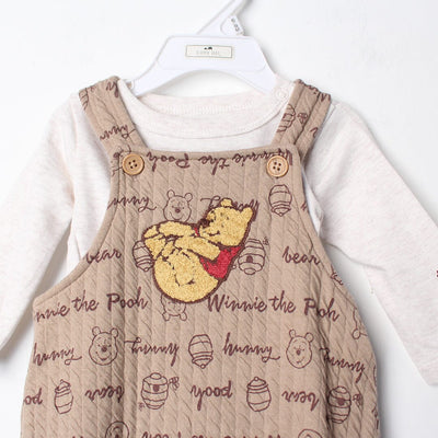 Modern Brown Winter Kids 2Pc Romper Set Romper Set Iluvlittlepeople 