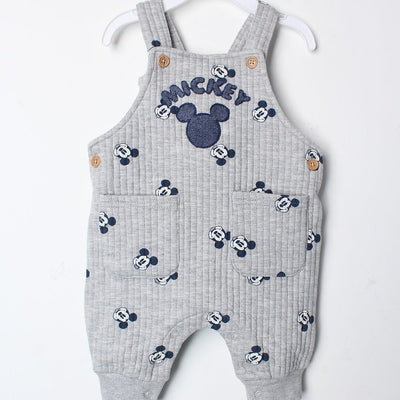 Modern Grey Winter Kids 2Pc Romper Set Romper Set Iluvlittlepeople 