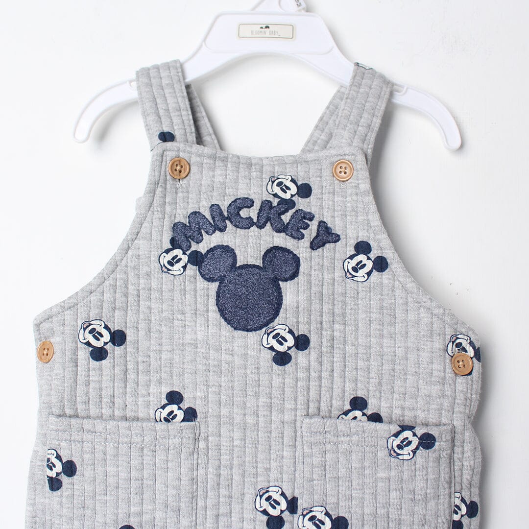 Modern Grey Winter Kids 2Pc Romper Set Romper Set Iluvlittlepeople 