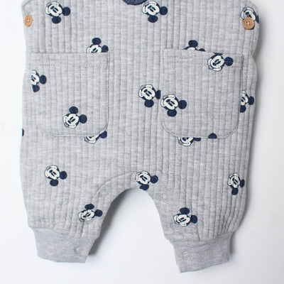 Modern Grey Winter Kids 2Pc Romper Set Romper Set Iluvlittlepeople 