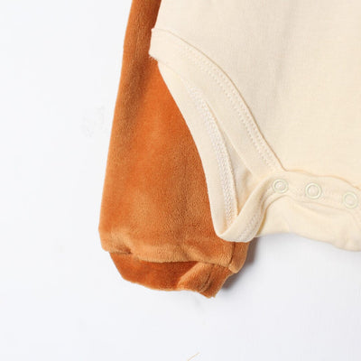 Stylish Off White Winter 3Pc Kids Romper Set Romper Set Iluvlittlepeople 