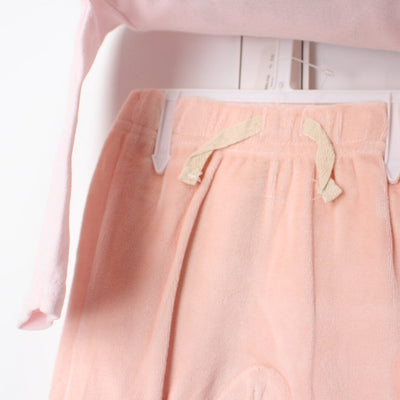 Elegant Pink Winter Girls 3Pc Romper Set Romper Set Iluvlittlepeople 