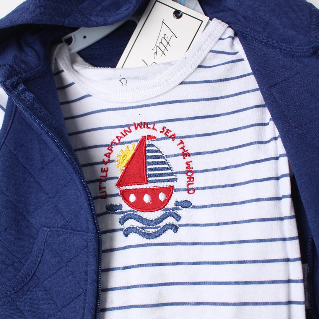 Stylish 3Pc Blue Themed Set For Boys 3Pc Boys Iluvlittlepeople 