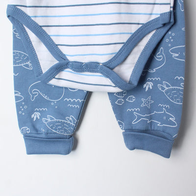 Stylish 3Pc Blue Themed Set For Boys 3Pc Boys Iluvlittlepeople 