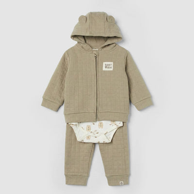 Urge Green Winter 3Pc Kids Romper Set Romper Set Iluvlittlepeople 0-3 Months Green Winter