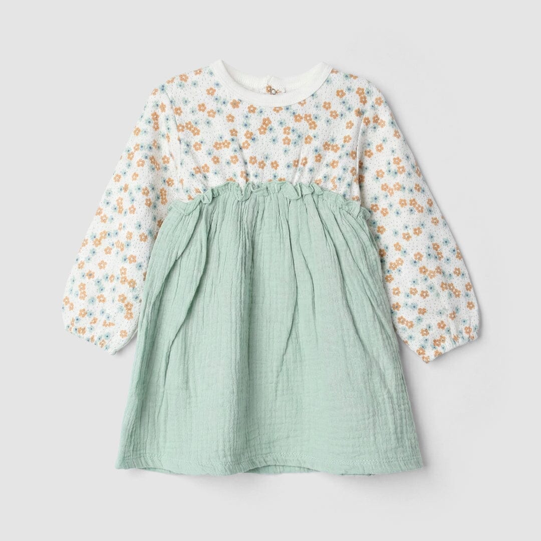 Elixir Green Winter Girls Romper Romper Iluvlittlepeople 0-3 Months Green Winter