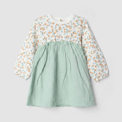 Elixir Green Winter Girls Romper Romper Iluvlittlepeople 0-3 Months Green Winter