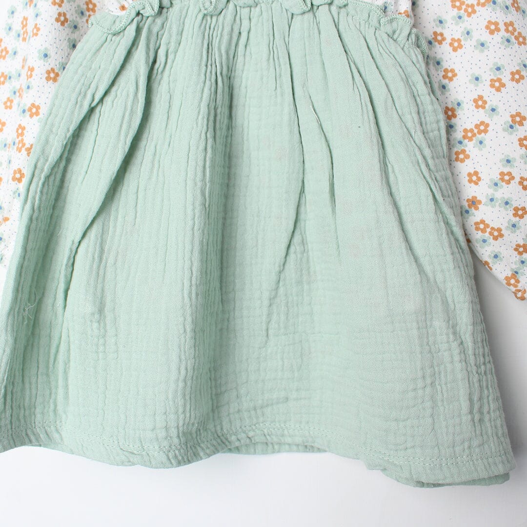 Elixir Green Winter Girls Romper Romper Iluvlittlepeople 