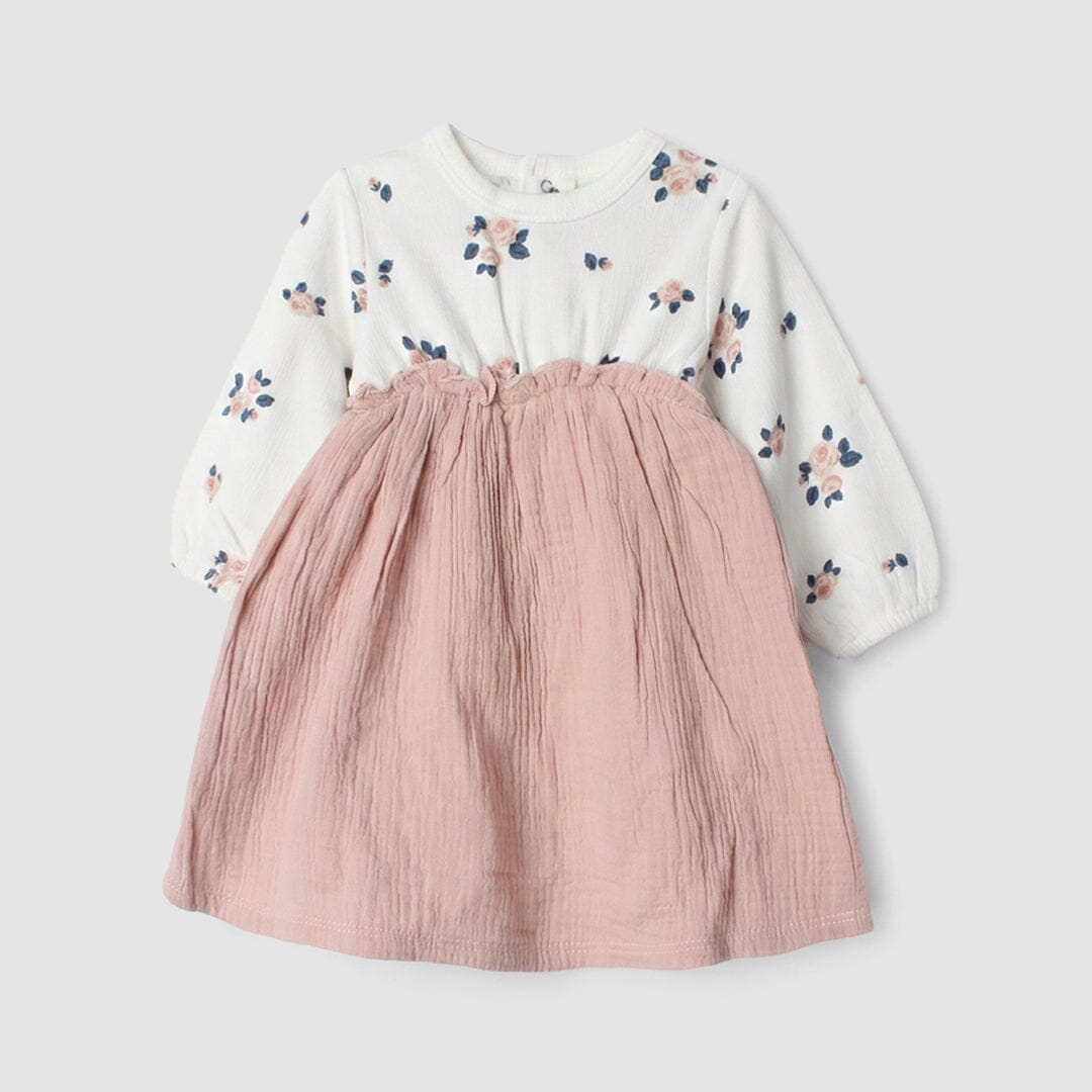 Sweet Pink Winter Girls Romper Romper Iluvlittlepeople 0-3 Months Pink Winter