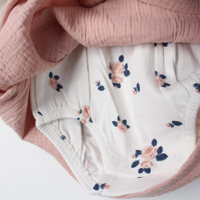 Sweet Pink Winter Girls Romper Romper Iluvlittlepeople 