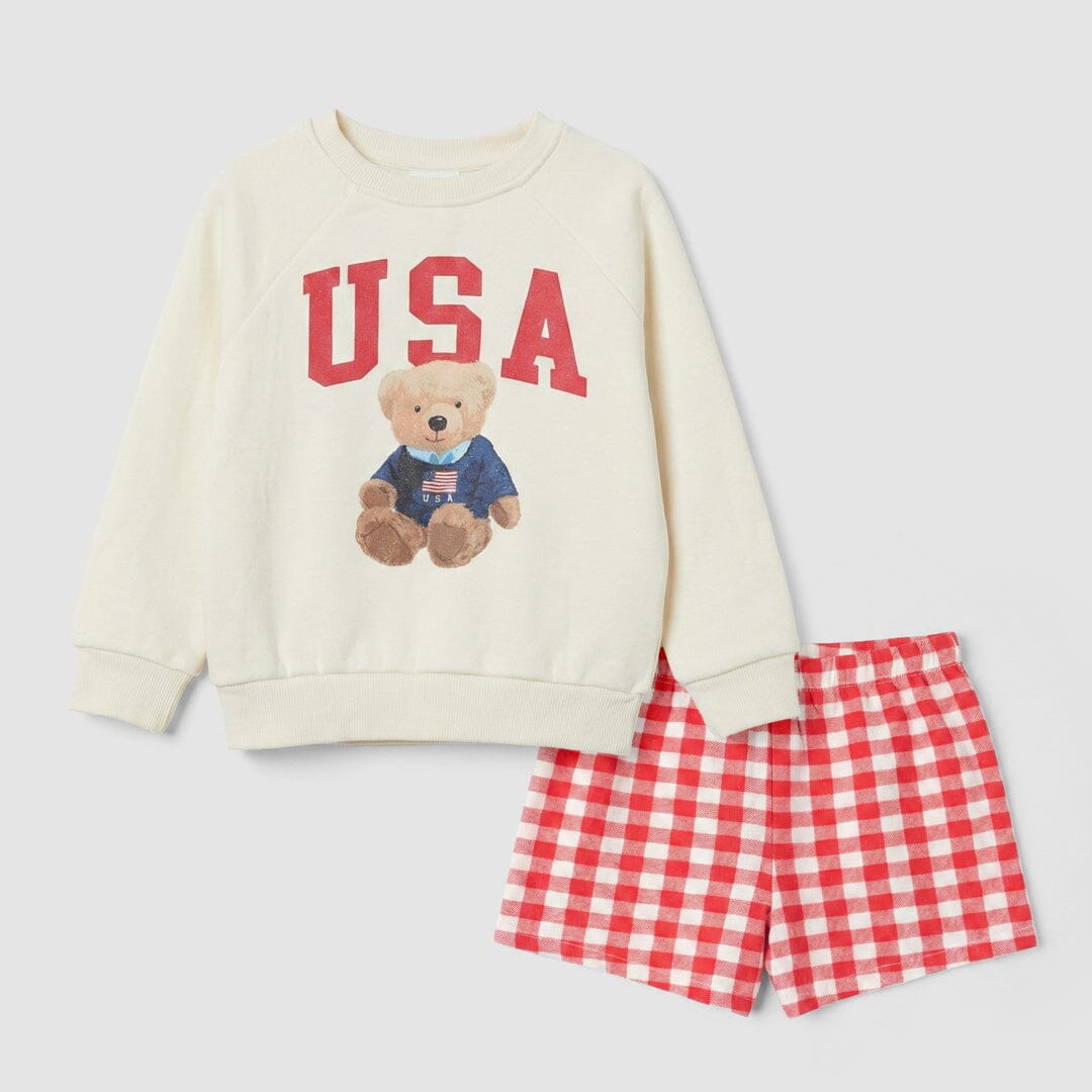 Modern 2Pc Red Themed Set For Boys 3Pc Boys Iluvlittlepeople 12-18 Months Winter Red