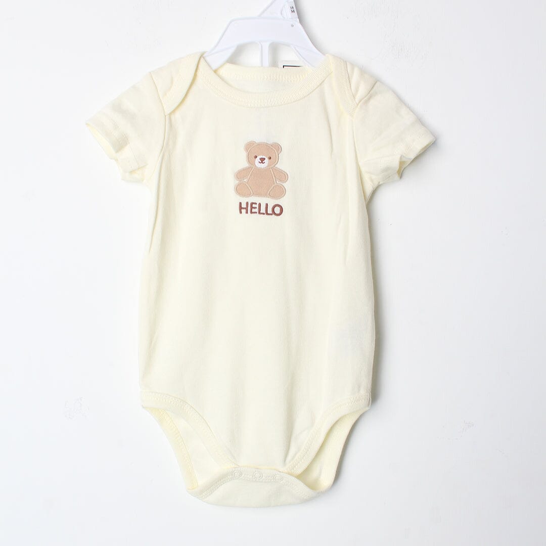 Stylish Off White Winter 3Pc Kids Romper Set Romper Set Iluvlittlepeople 