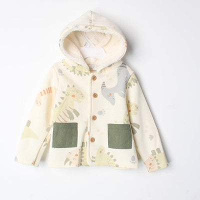 Stylish Off White Winter 3Pc Kids Romper Set Romper Set Iluvlittlepeople 