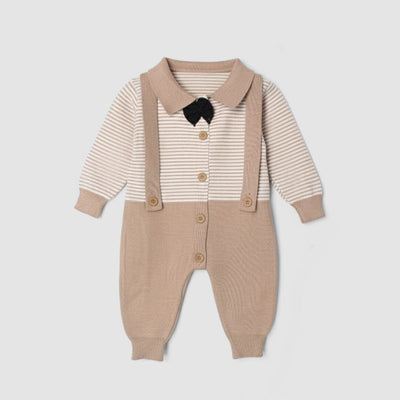 Desire Beige Winter Kids Romper Romper Iluvlittlepeople 0-3 Months Beige Winter
