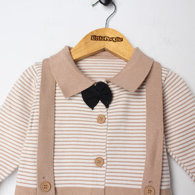 Desire Beige Winter Kids Romper Romper Iluvlittlepeople 