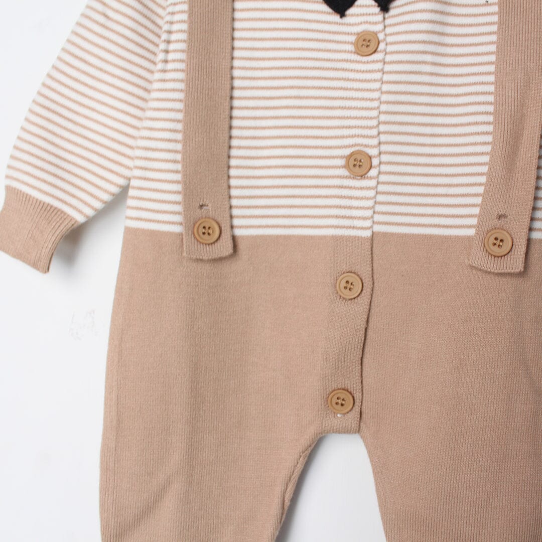 Desire Beige Winter Kids Romper Romper Iluvlittlepeople 