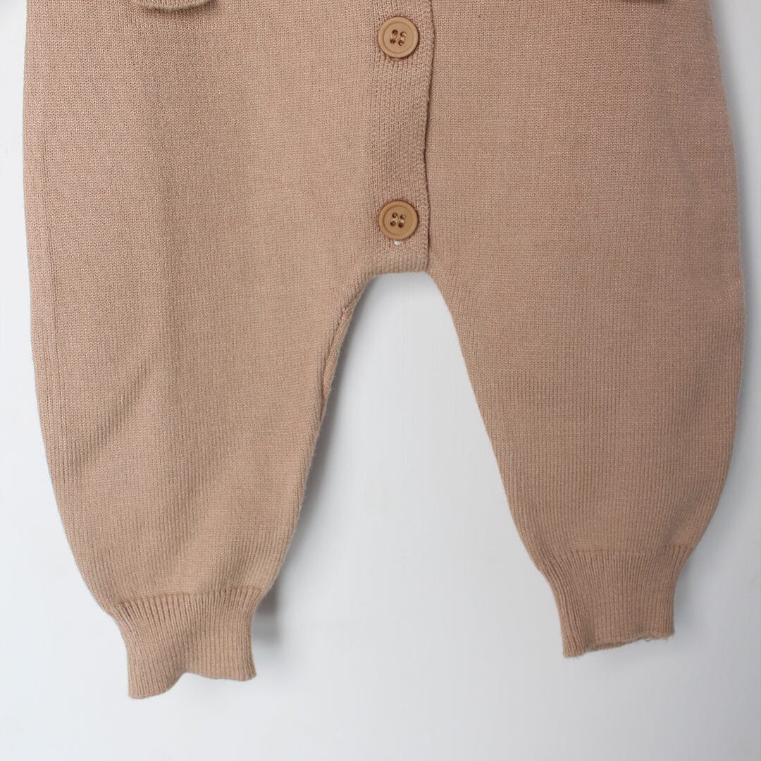 Desire Beige Winter Kids Romper Romper Iluvlittlepeople 