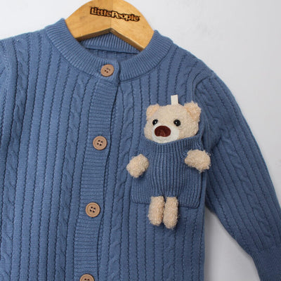 Cozy Blue Winter Kids Romper Romper Iluvlittlepeople 