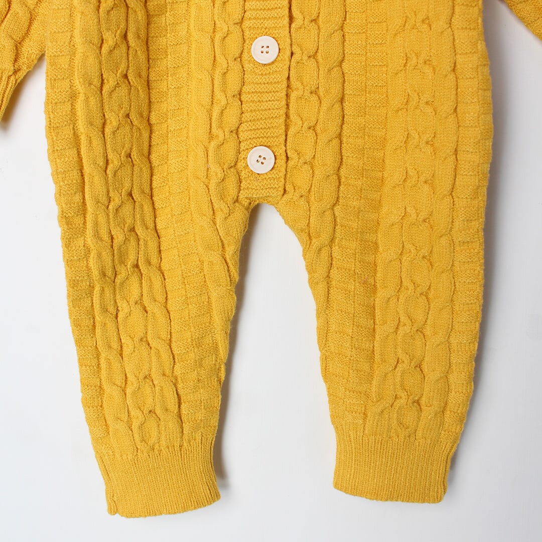 Amber Yellow Winter Kids Romper Romper Iluvlittlepeople 