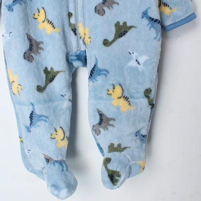 Cozy Blue Winter Kids Romper Romper Iluvlittlepeople 