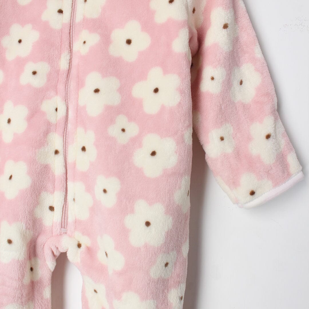 Inspire Pink Winter Girls Romper Romper Iluvlittlepeople 