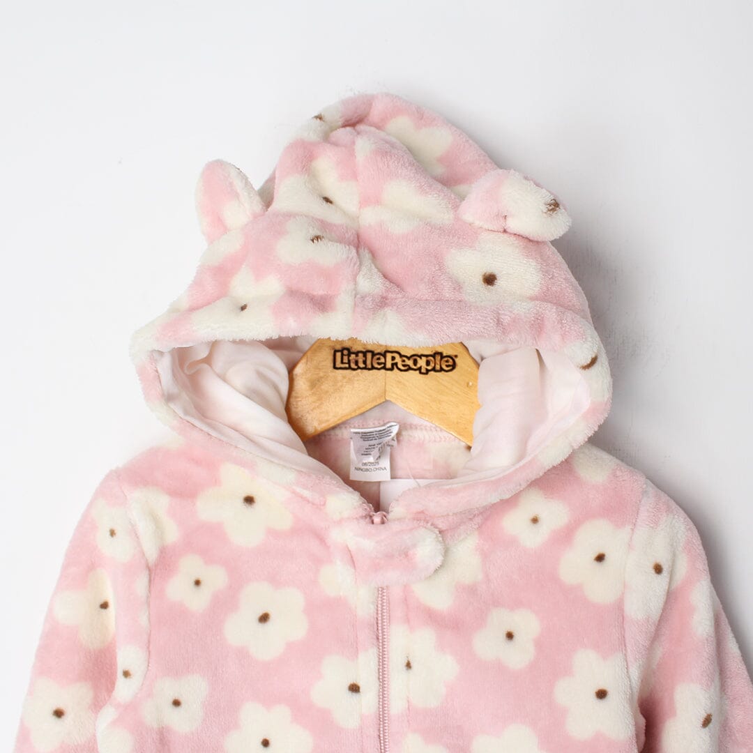 Inspire Pink Winter Girls Romper Romper Iluvlittlepeople 