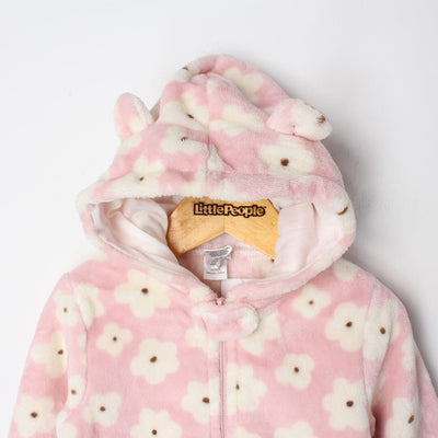 Inspire Pink Winter Girls Romper Romper Iluvlittlepeople 