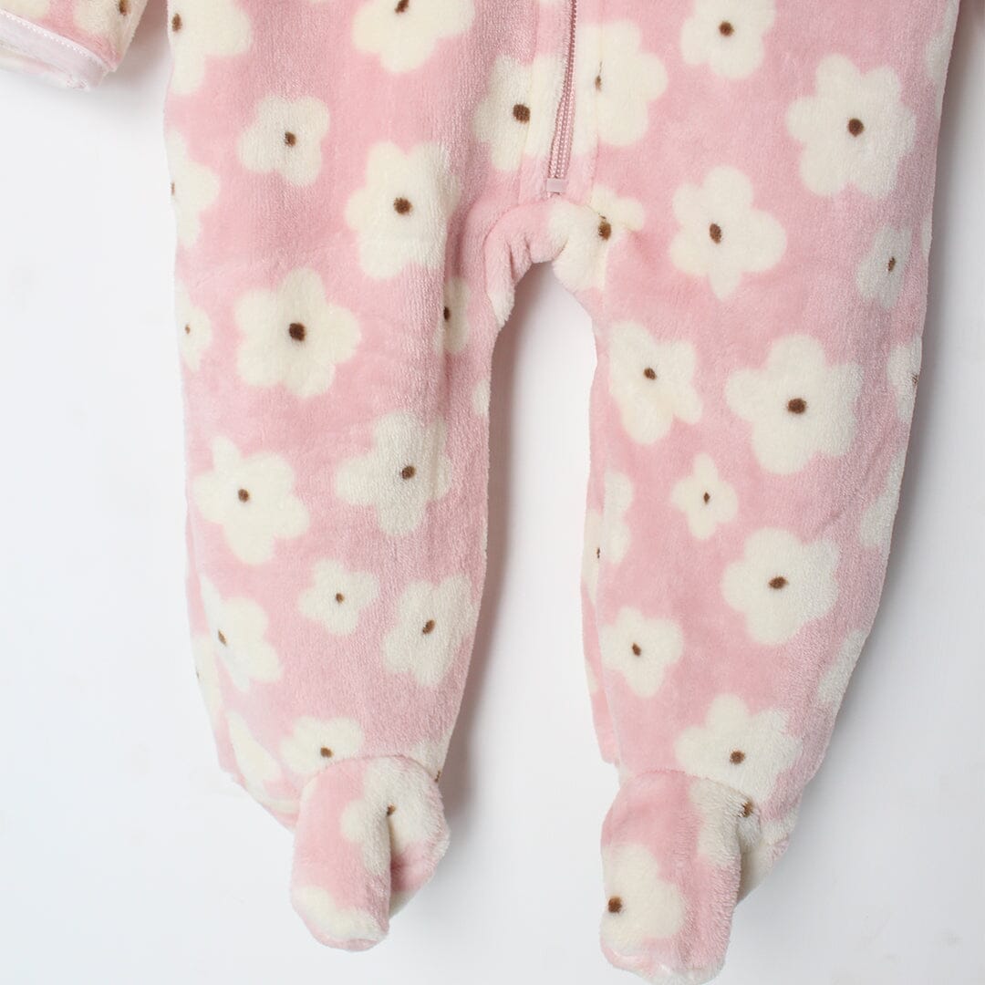 Inspire Pink Winter Girls Romper Romper Iluvlittlepeople 