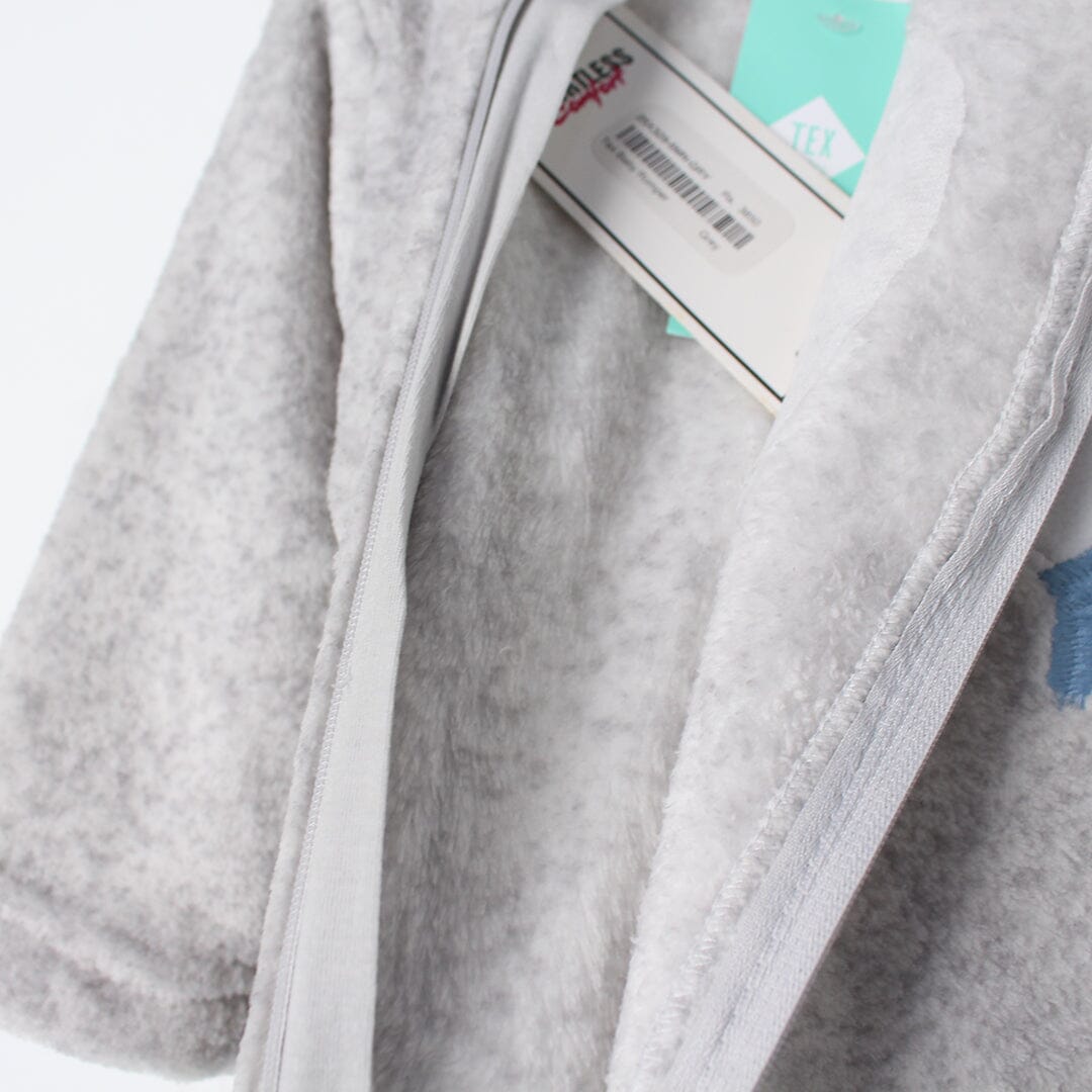 Stylish Grey Winter Kids Romper Romper Iluvlittlepeople 