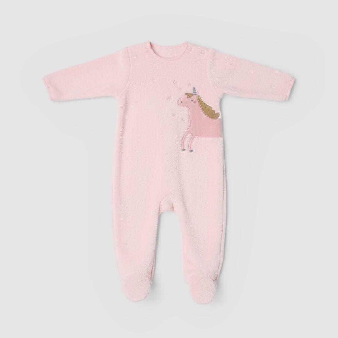 Inspire Pink Winter Girls Romper Romper Iluvlittlepeople 0-3 Months Pink Winter