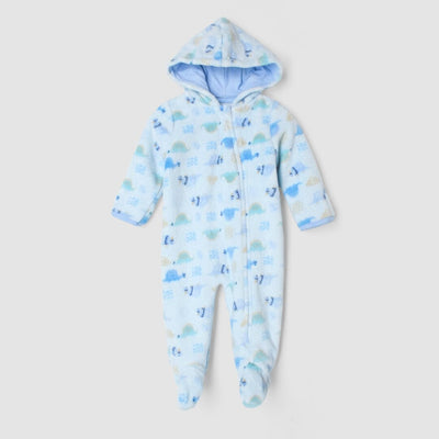 Cozy Blue Winter Kids Romper Romper Iluvlittlepeople 