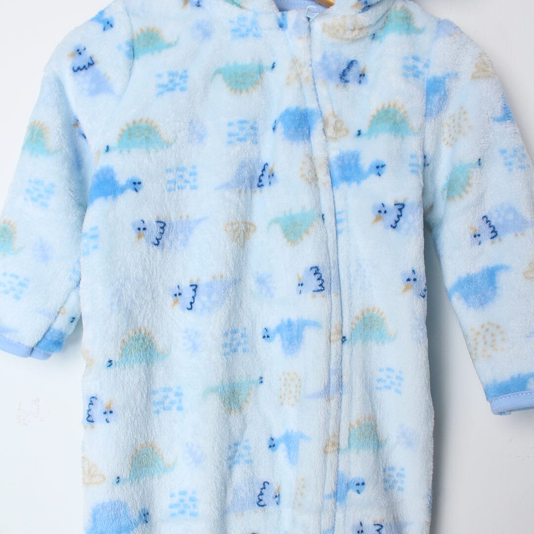 Cozy Blue Winter Kids Romper Romper Iluvlittlepeople 