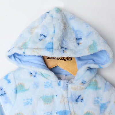 Cozy Blue Winter Kids Romper Romper Iluvlittlepeople 