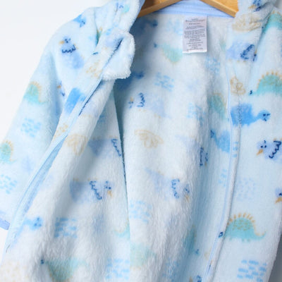 Cozy Blue Winter Kids Romper Romper Iluvlittlepeople 