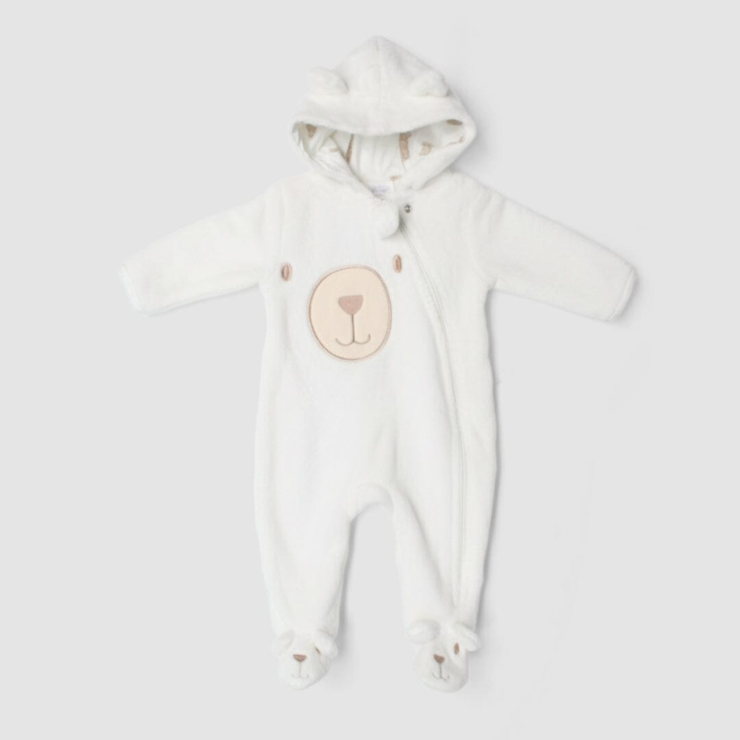 Modern Off White Winter Kids Romper Romper Iluvlittlepeople 0-3 Months Off White Winter