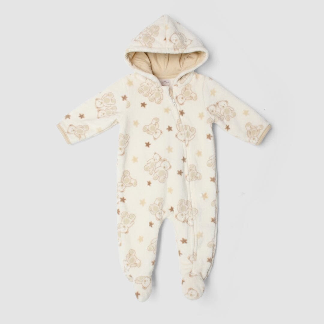 Ivory Off White Winter Kids Romper Romper Iluvlittlepeople 0-3 Months Off White Winter
