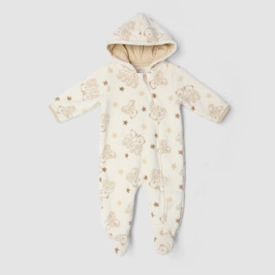 Ivory Off White Winter Kids Romper Romper Iluvlittlepeople 0-3 Months Off White Winter