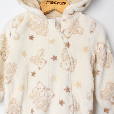 Ivory Off White Winter Kids Romper Romper Iluvlittlepeople 