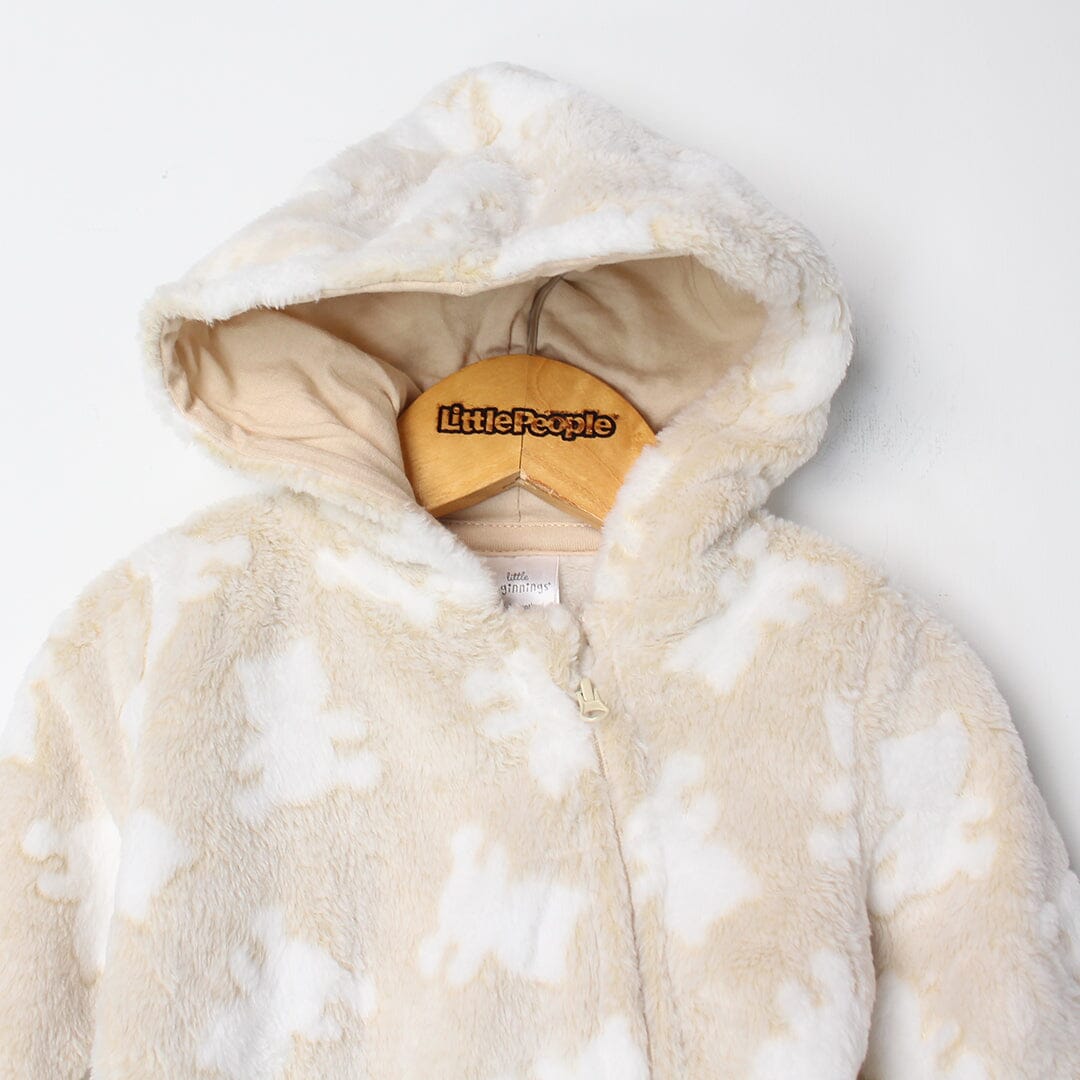 Stylish Beige Winter Kids Romper Romper Iluvlittlepeople 