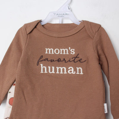 Desire Brown Winter 4Pc Kids Romper Set Romper Set Iluvlittlepeople 