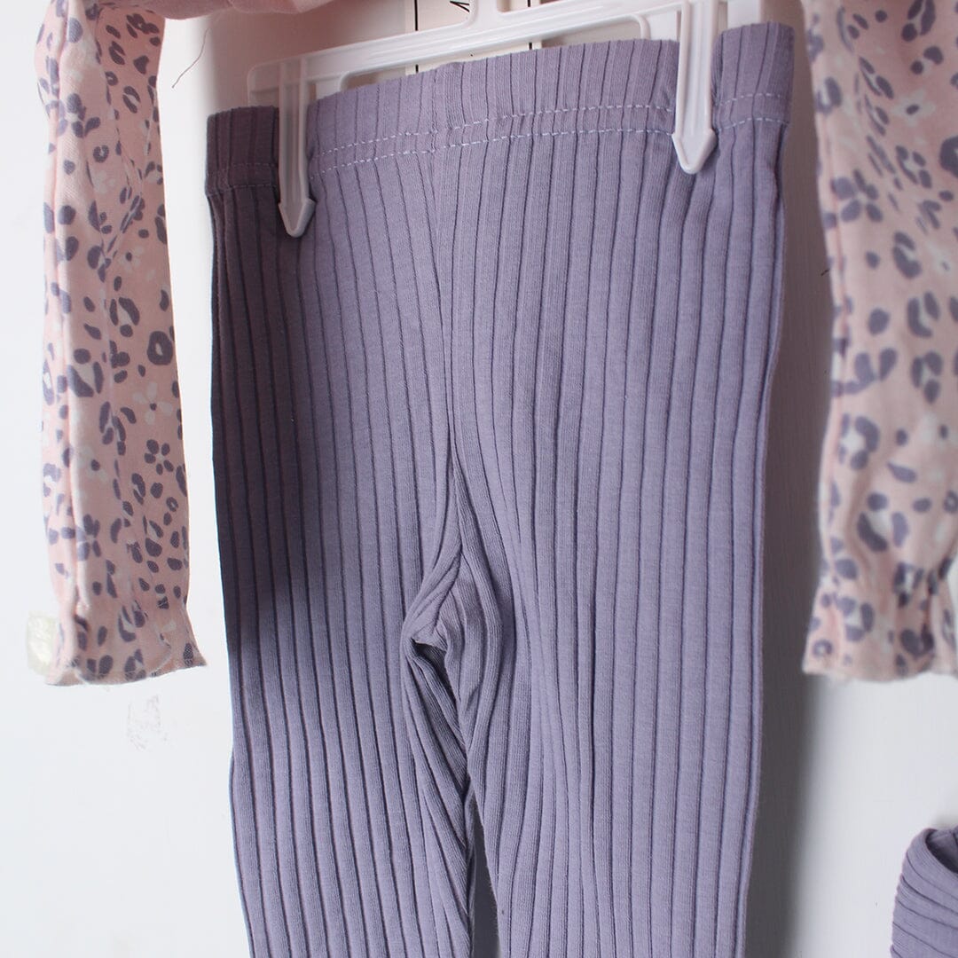 Stylish Pink Winter Girls 3Pc Romper Set Romper Set Iluvlittlepeople 