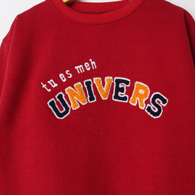 Fancy Redish Themed Kids Sweatshirt Sweatshirt Iluvlittlepeople 