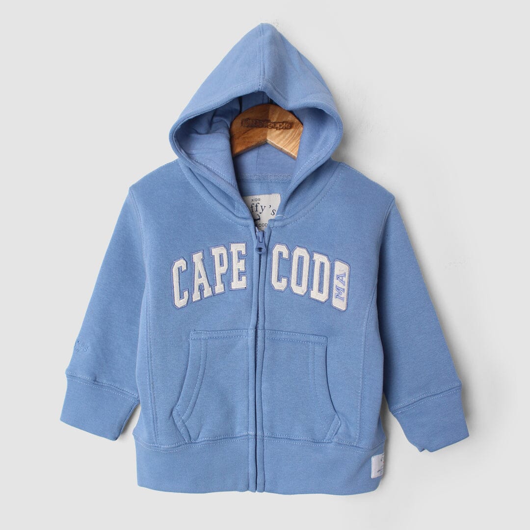 Stylish Blue Themed Boys Hoodie Hoodie Iluvlittlepeople 3-6 Months Blue Winter