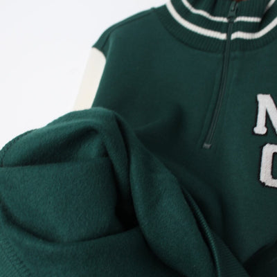 Stylish Green Themed Boys Zipper Jacket Iluvlittlepeople 