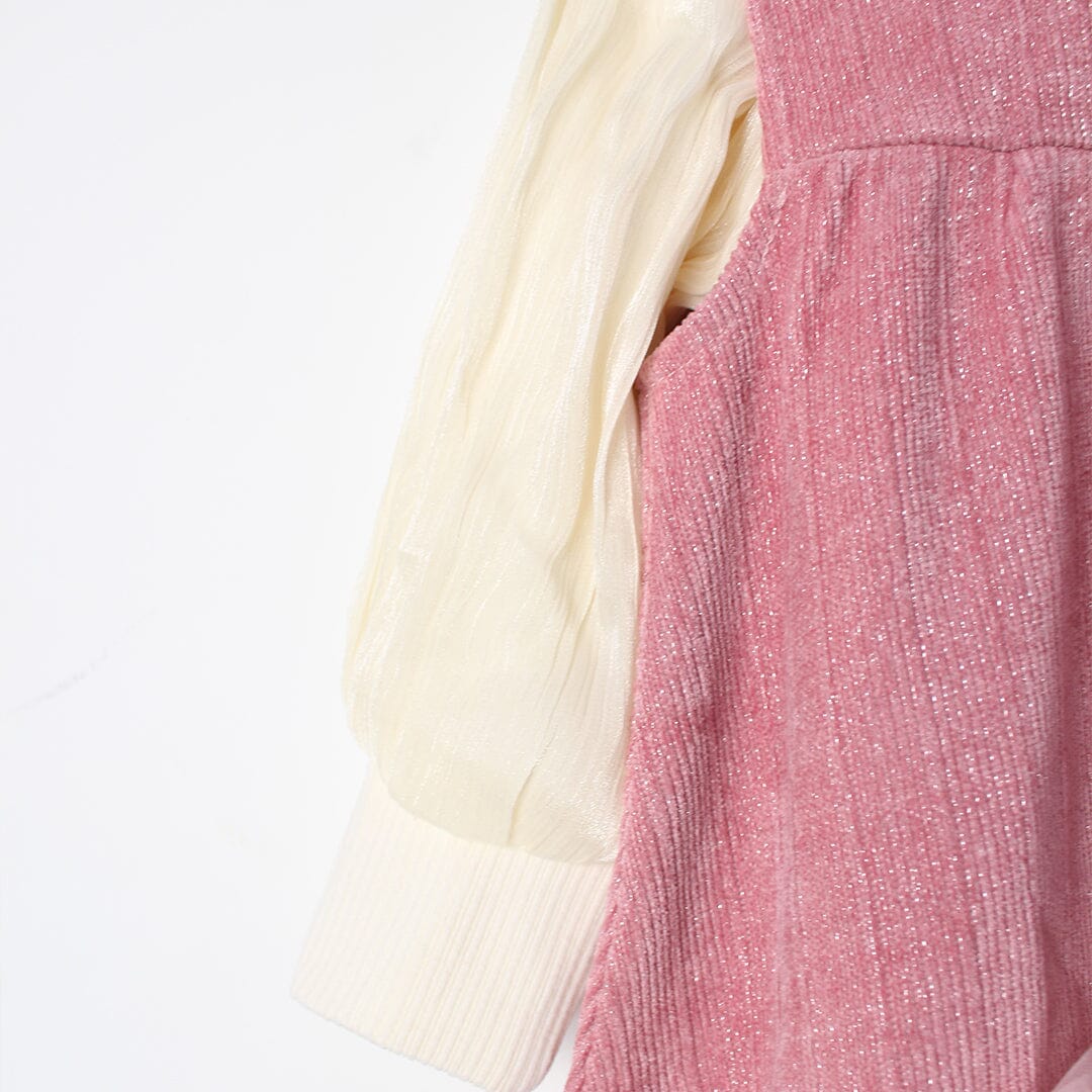 Sweet Pink Themed Girls Frock Set Frock Iluvlittlepeople 