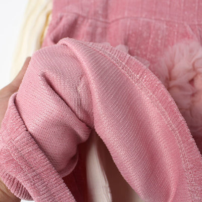 Sweet Pink Themed Girls Frock Set Frock Iluvlittlepeople 