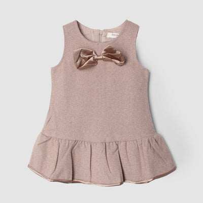 Urge Peach Themed Girls Frock Frock Iluvlittlepeople 9-12 Months Peach Winter