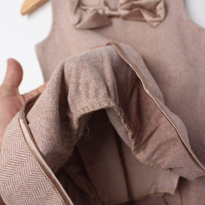 Urge Peach Themed Girls Frock Frock Iluvlittlepeople 