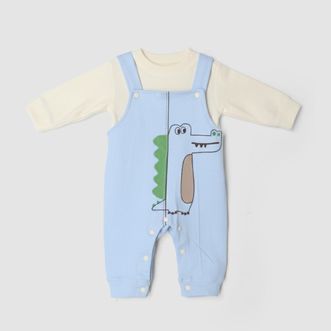 Inspire Blue Winter Kids Romper Romper Iluvlittlepeople 3-6 Months Blue Winter