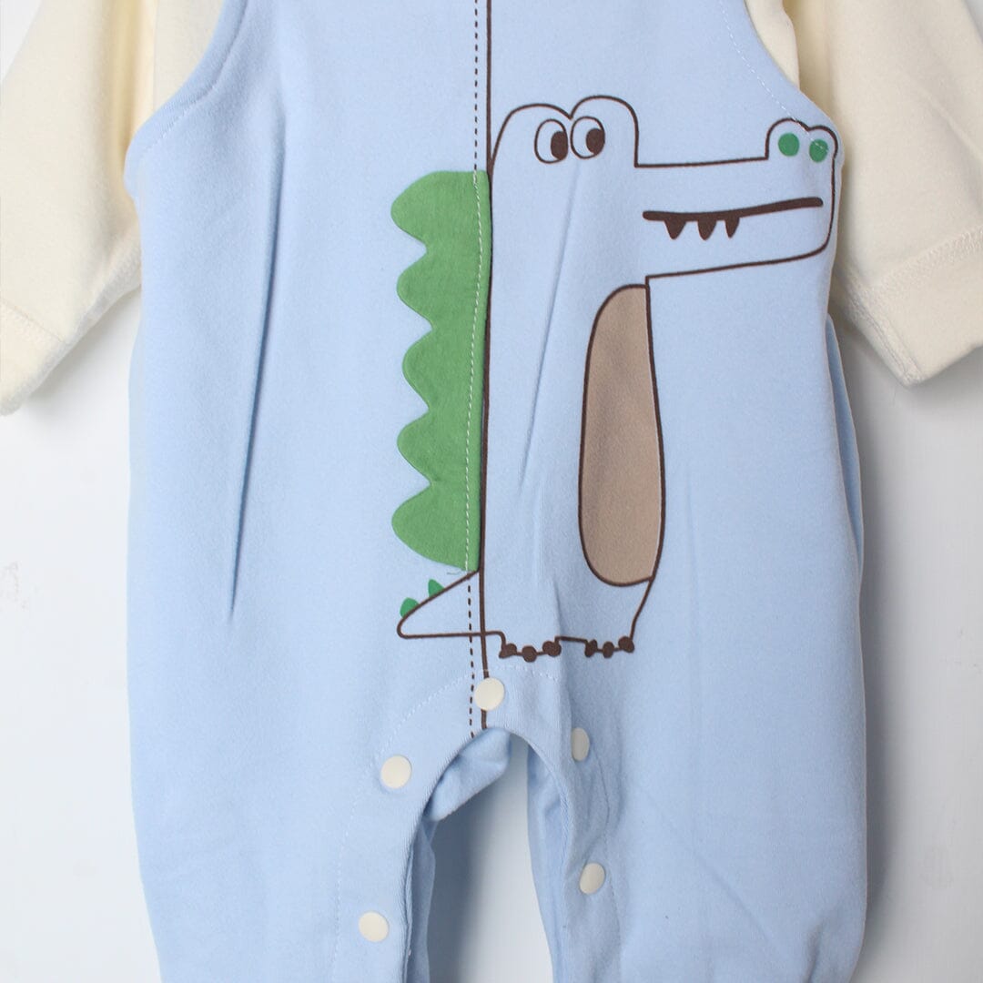 Inspire Blue Winter Kids Romper Romper Iluvlittlepeople 